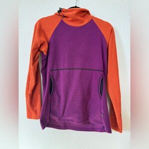 MELANZANA MICROGRID HOODIE WOMENS MEDIUM RARE